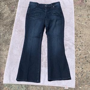 Dark wash the limited denim jeans